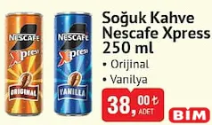 NESCAFE XPRESS ORİGİNAL 250 ML